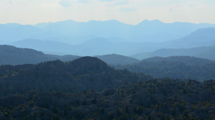 Naklejka premium Mountain Range
