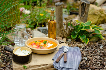 Healty and delicious chicken curry