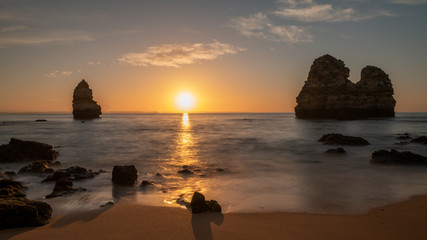 Sunrise at dream beach 