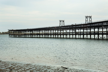 Muelle del Tinto en Huelva.