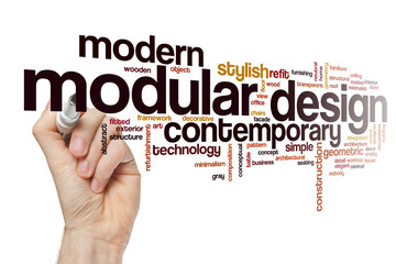 Modular design word cloud