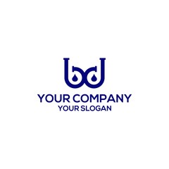 B and D water plumbing logo design