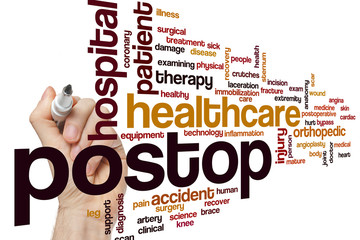 Postop word cloud