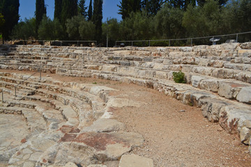 Fototapeta na wymiar Ancient amphitheatre