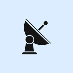satellite dish icon. elements of space icon. signs, symbols collection, simple icon for websites, web design, mobile app