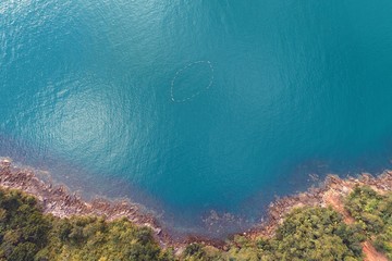 Aerial view of Maresias and Pauba Beaches, Sao Sebastiao, North Coast of Sao Paulo, Brazil. Vacation Travel. Travel destination. Tropical scenery. Great landscape