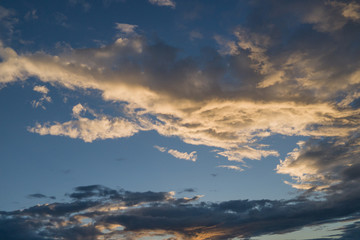 sky with clouds