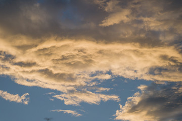 sky with clouds