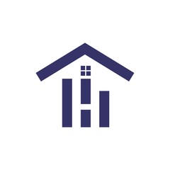 Obraz premium home logo template