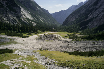 zugspitze hiking trekking wandern Zugspitzarena tirol berg landschaft