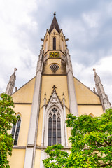 Church of Assumption of St. Mary, German: Stadtpfarrkirche Maria Himmelfahrt, in Melk, Austria