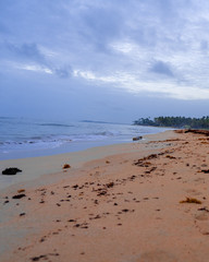 Sunrise in the beach