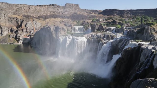  twin falls in idaho  the beauty of nature