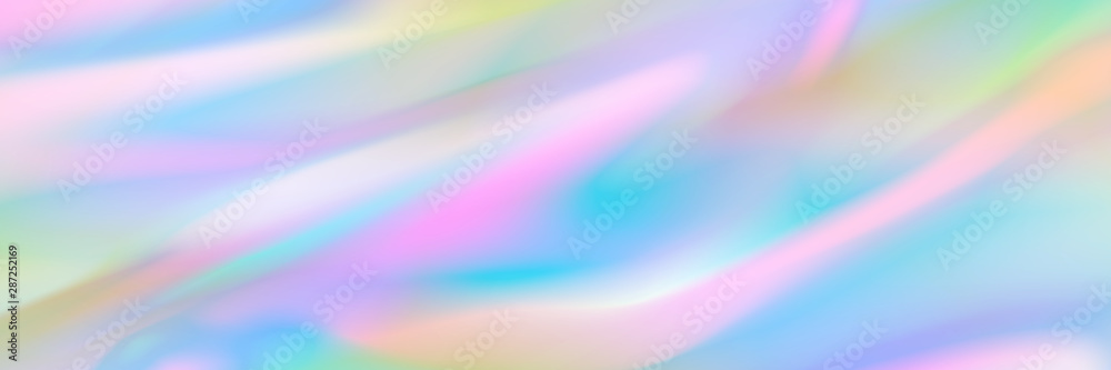 Aufkleber horizontal abstract pastel holographic texture design for pattern and background