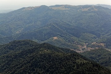 Landscape around the Grand Ballon in the Vosges Mountains