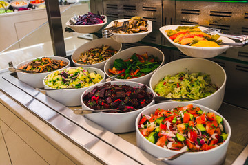 buffet table view