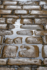 Strasse im Regen