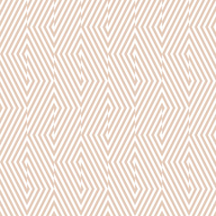 Vector geometric seamless pattern with stripes, broken lines, chevron, zigzag