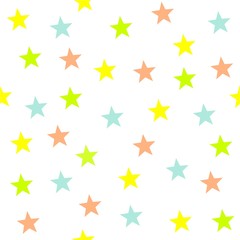 seamless background with stars