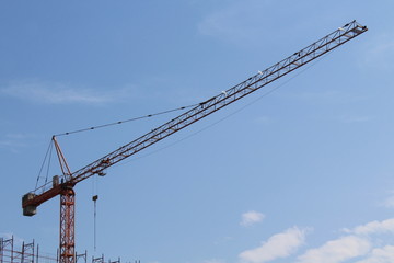 Lavori in corso nel cantiere edile - business