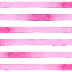 Striped watercolor background hand painted