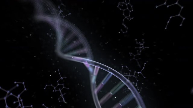 DNA Strand helix Genome Medical Science image background