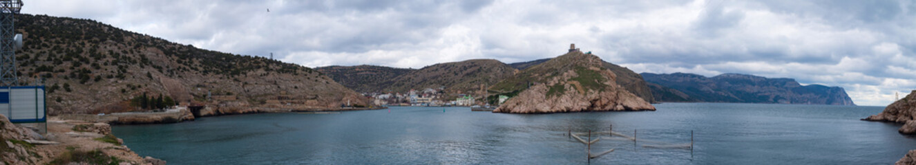 Fototapeta na wymiar Bay in Balaclava. Crimea.