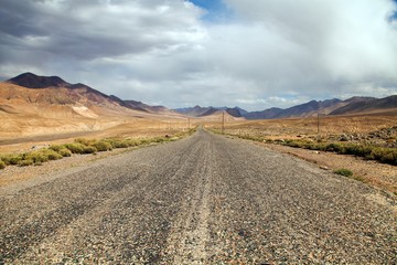 Fototapeta na wymiar Pamir highway or pamirskij trakt