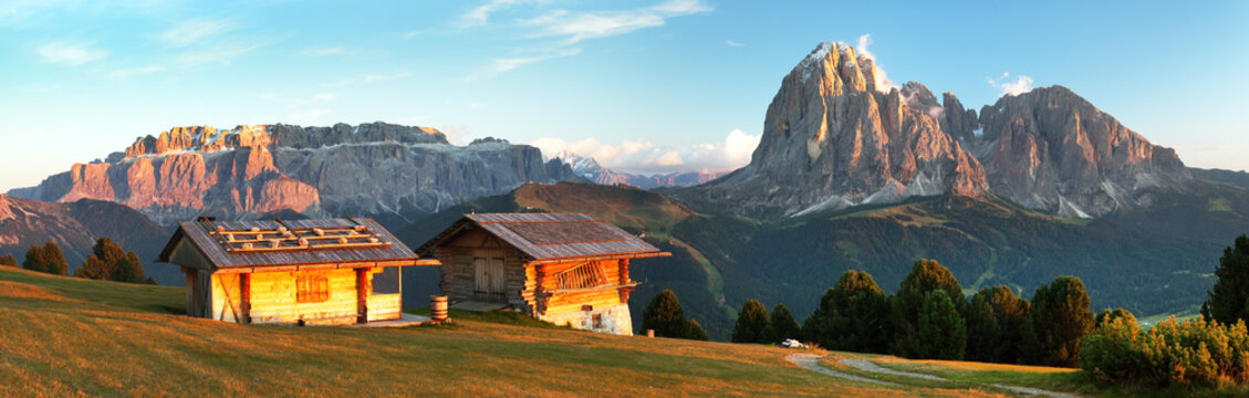Sella Gruppe or Gruppo di Sella and Langkofel