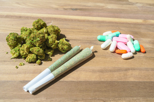 Marijuana vs. pills and opioids