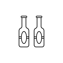 Alcohol, addiction icon. Element of addictions icon