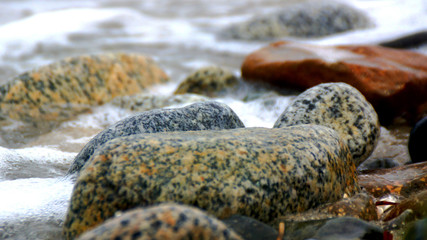 Stones on the beach