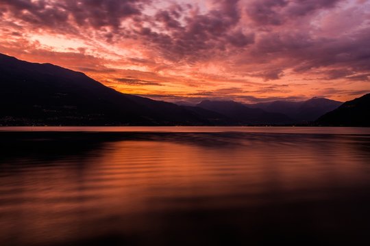 Scenic Sunset at the Como