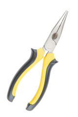 Pliers with rubber handles