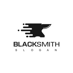 Fast Blacksmith Logo Design Template