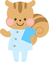 りすのお医者さん1