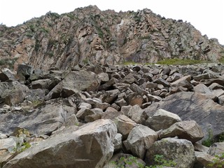 rocks in mountains