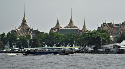 bangkok thailand view on temple
