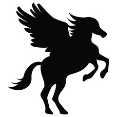 Pegasus. Vector or Jpeg image available.