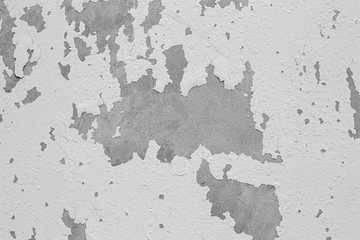 Obraz premium white wall with cracks background