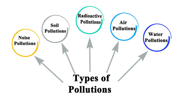 Five Types of Pollutions