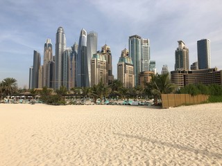 Fototapeta na wymiar Dubai beach