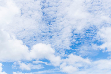 Obraz premium Blue sky and clouds with copy space