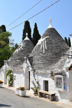 Alberobello, Trulli, Włchy, Apulla