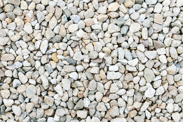 Natural background with small stones.