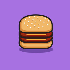 hamburger icon for food design