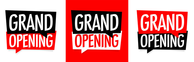 Grand opening	