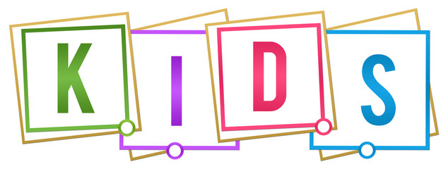 Kids Colorful Borders Blocks 