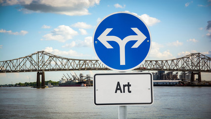 Street Sign to Art