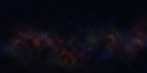 starry sky,panorama